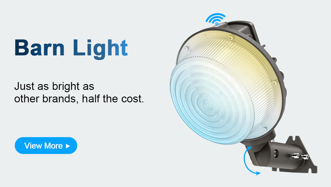 3 Wattage Swithchable / 3 Color Selectable / Timed Dimming & Dusk to Dawn Photocell / Two Installation Ways / 5-Year Guarantee / IP65 Waterproof